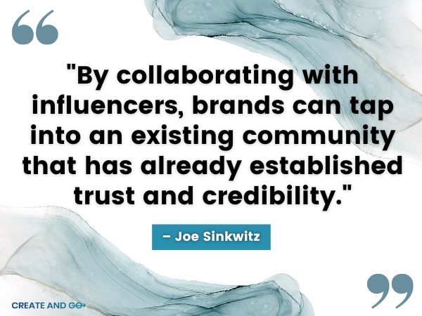 Joe Sinkwitz marketing quote