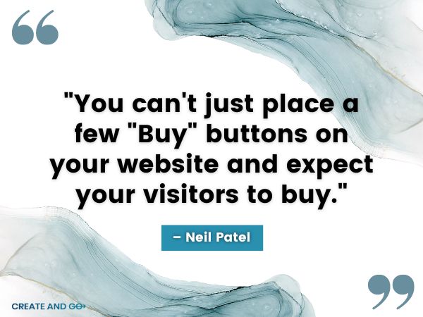 Neil Patel marketing quote