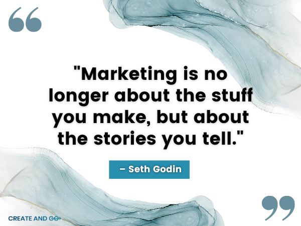 Seth Godin marketing quote