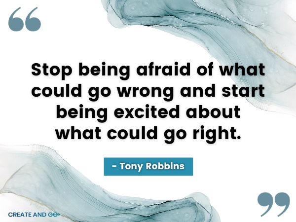 Tony Robbins mindset quote