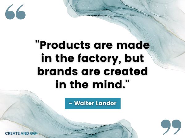 Waltor Landor marketing quote