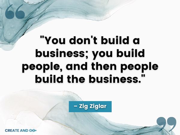Zig Ziglar marketing quote