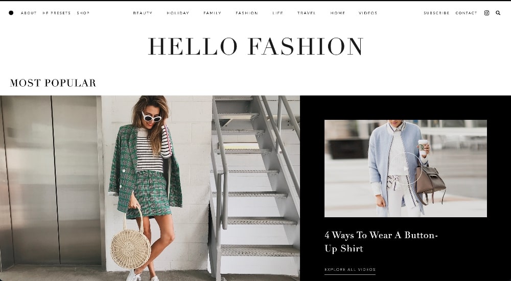 Hello Fashion blog