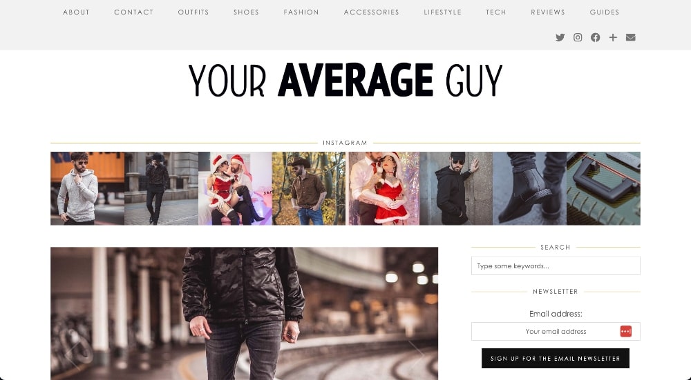 Your Average Guy blog