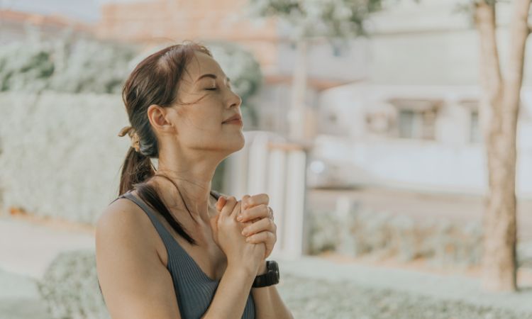 woman deep in thought