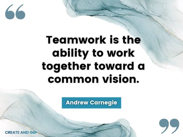 Andrew Carnegie teamwork quote