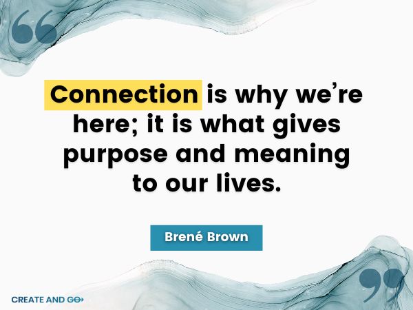 Brené Brown quote about connection 2