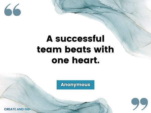 anonymous teamwork quote