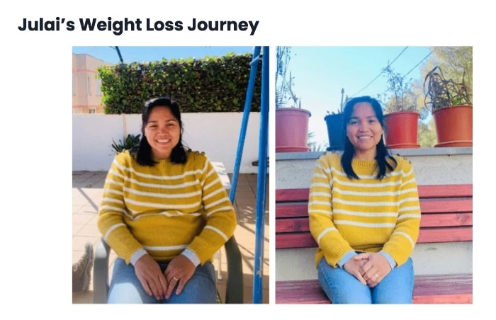 case study example for a weight loss client